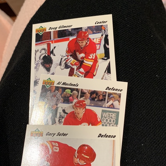 Calgary flames -19 upper deck new hockey cards. Plus 4 score cards 89/90. - Picture 6 of 10